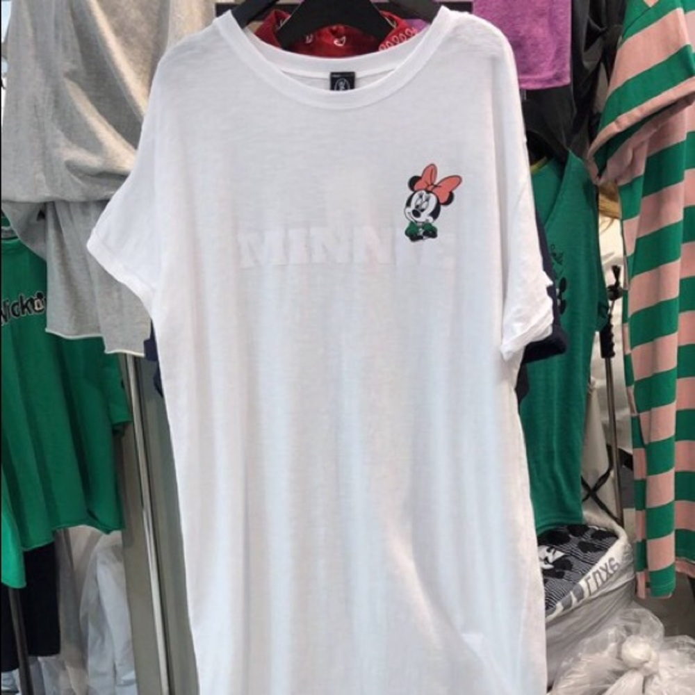 Disney Minnie Mouse lace midi t shirt dress
